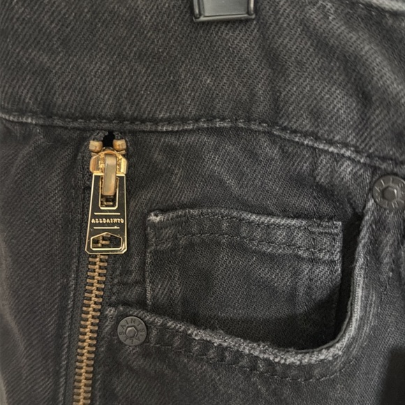 Allsaints Frankie Zip jeans - Picture 8 of 9